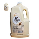 자연퐁 대용량 주방세제 리필 아침보리 3.04L 용기 : 원니상사