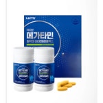 락티브 메가타민 활력엔 비타민B1,B2,B6,B12 컴플렉스 120정, 1개 하루 한 알 : 푸드 플러스