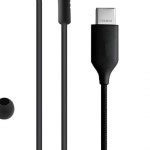 유선이어폰 타입씨 커넥터 인이어 헤드셋 스마트폰 호환 갤럭시 음성통화 음악감상 휴대용 화이트 : 꼬리별comet