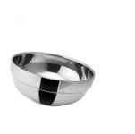 제이웍스지 스텐 탕기 국그릇 소 17.3cm 국수그릇 식당접시 칼국수그릇 : 제이웍스지