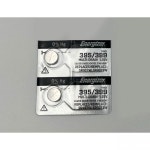 2 에너자이저 395 SR927W 산화은 1.55V 저방전 동전형 전지 2 개 816650 : 편한해외직구