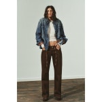 [국내] 자라 ZARA JEANS TRF WIDE LEG 로우라이즈 - 초콜렛 5575/227/717 3368590 : 리즌투바이