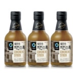 쉐프의 치킨스톡 340g x 3개 : 우리홈창고마트