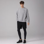 에버라스트 1+1 남자 기모 반바지 레깅스 일체형 빅로고 : EVERLAST Korea