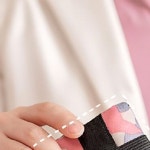 접이식 쇼핑백 아코디언 폴딩 마트장보기 시장가방 휴대용 보조백 패턴 수납백 : 엠제마켓