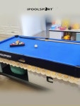브럭스 미니당구대 가정용 포켓볼 4구 당구장 게임 A. 파란색125x64x9데스크탑 : 꺼내줘몰