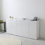 트랜스 깔끔한 거실수납장 높은 선반장 2000 새가구 : 꾸미는공간