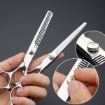 초보자 입문용 셀프컷 미용가위 숱정리 풀세트 헤어가위 11p : 아나스