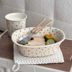 식기 홈카페 선물 그릇 별무늬 감성 A. 커피잔과 접시 : 두리번톡톡