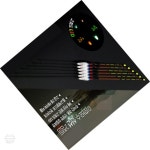 복단지 붕어전자찌 이화 요수 LED 전자 2점등 고급 테이퍼찌톱 민물낚시찌 55cm 녹색 : 후니네복단지