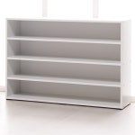 학원 경로당 옆으로긴 문없는 신발장 오픈장 짐정리 가정집 원룸 매장 : 홈리빙월드