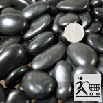 유광 검정 3kg 광택 우화석 인테리어 자갈 혼합광택유광 석 돌 조경 마노석 장식 : 숙이네점빵1호점