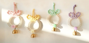 마크라메DIY 토끼 도어벨만들기 : 무드스튜디오