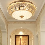 북유럽 원격제어 크리스탈 전등 MJ1 덮개 침실 A. H8010 직경 30cm 3색 디밍 : 오아픽 ohapick