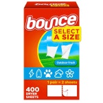 P&G 바운스 드라이시트 400매 건조기시트 섬유유연제 아웃도어 세탁소 빨래방 : 애니몰닷컴