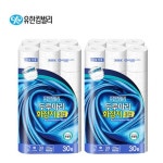 [울언니추천샵] 유한킴벌리 두루마리 롤 화장지 3겹 25Mx30롤x2팩 화장실휴지 두루마리화장지 롤휴지 고급화장지 두루마리휴지 : 울언니추천샵