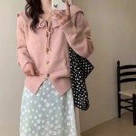  볼레로가디건 니트 가디건 데일리룩 여성상의 : 쏘유365