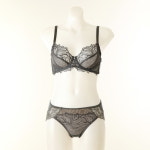 와코루 C,D컵 살루트 호일 프린트 랏셀 자수 홑겹브라+레이스팬티 DBR0465CDDPT0465A : 롯데백화점노원점