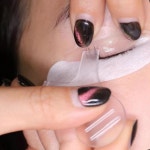 속눈썹 펌 브러시 Y자형 파마 스틱 미용실 전문가용 : 선진물산ENC