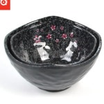 MB1 웨이브사각공기 M매화 일식그릇 다용도접시 : 만부상점