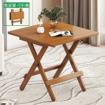 원목 접이식 식탁 폴딩 테이블 공간활용 탁자 이동식 : 블랙윈터