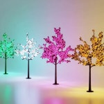 LED 벚꽃조명 크리스마스 무드등 나무 트리 장식 야외 조형물 조명 카페 : 제이와이이컴퍼니