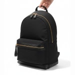 TOMFORD 레더 디테일 나일론 백팩 (H0636 TNY017G 1N001) 215742 : 반디Mall