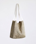 그린스터프 무심한듯 박시한 쇼퍼백 53 레오파드 표범 - leopard beige G5309 : NEWJICS