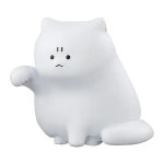 블라인드 박스 램덤 캡슐 뽑기 피규어 키링 굿즈 일본 가챠 스케일 모델 귀여운 인형의 화난 고양이 시리즈 타비 샴 액션 장난감 : 나고야고릴라상