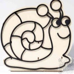 잇더템 달팽이 나무연필꽂이 클레이세트 유아클레이 클레이아트 : 잇더템