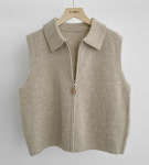 깔끔 핏 카라 베스트(3C) : runo