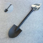 소형 다용도 철제 삽 원예용 69cm 농장 내리삽 막삽 : 기안사랑