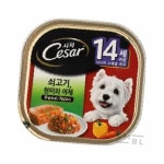 SMBL 반려견 쇠고기와 야채캔 100g 14세이상 통조림 외출용 애견 : 똑똑추천샵