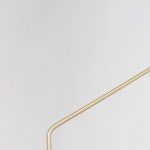 벽걸이 행거 원목 골드 프레임 옷걸이 후크 침실 정리 수납 인테리어 : joy28