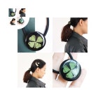 네잎 머리끈 크로바 검정 헤어끈 초록 클로버 30대 : 케어링스토어