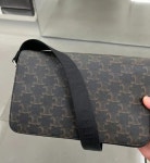 셀린느 플랩 메신저 - 트리옹프 캔버스 & 카프스킨블랙111592ETH.38SI : nomelic