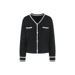 (지고트) 글리터 배색 브이넥 가디건 JR2A1CD563 : 지고트