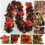 크리스마스 트리 100cm 화이트스커트 하단 A. H4940cmredwreathwithou : naraon