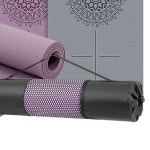 요가매트 만다라패턴 센터라인 홈트레이닝 운동매트 휴대용가방 스트랩 논슬립 실내운동용품 : 아주아주몰