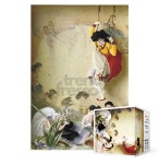 마켓터치드 108피스 직소퍼즐 신윤복 단오풍정 미니 108피스퍼즐액자 : 마켓터치드