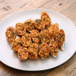 [강창구찹쌀진순대] 불닭 순대 500g : 사그담