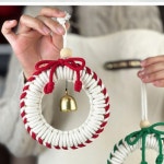 리스 DIY 마크라메 만들기 크리스마스 도어벨 : 또사-마켓