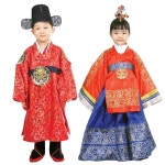 국공립유치원 한국문화 행사용 전통혼례복 남녀세트/ 유아역할놀이 6세 창의력발달 : 주주고55