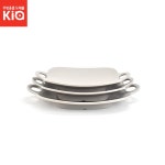 정사각 접시 멜라민 손잡이 식당용 앞접시 주방그릇 개인접시 초밥접시 개인그릇 디저트접시 디자인이이쁜 : 해피 한스