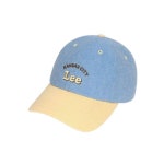 (국내매장판) 리 LEE 야구 모자 빈티지 로고 배색 볼캡 인디고 라이트 : 정품할인몰