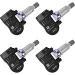 RLP 4개 세트 TPMS 타이어 압력 모니터링 시스템 센서 315MHz - 닷지 스즈키 기아 호환 OE 번호 56053030AC 56029465AB 56053030AB 560... 