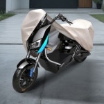 오토바이 레인 커버 바이크 태양 방수 덮개 : 행복홈즈