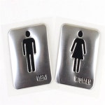 춘향골 남여 화장실 표지판 도로표지판 아크릴표찰 : 춘향골