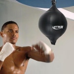 샌드백 설치용품 고품질 PU 가죽 복싱 펀칭 백 배 팽창식 스피드 다양한 훈련 방법 더블 엔드 : EzFetch