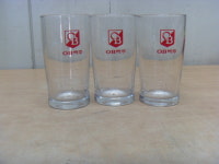 노빵 오래된 OB 맥주잔 3개 세트 중고 수집용 : 싸게 다팜